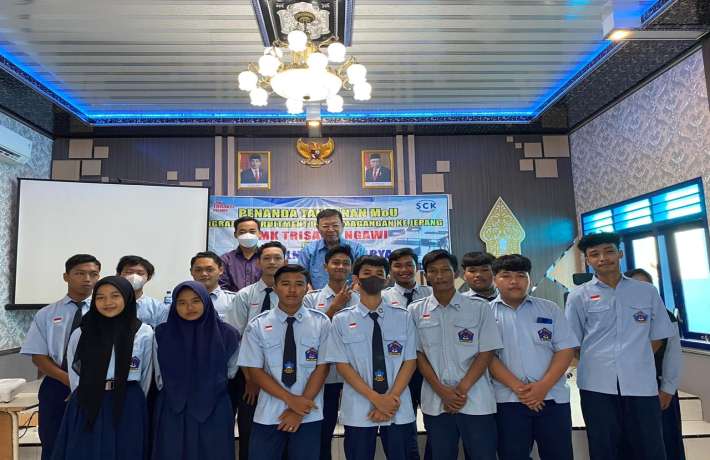 Siswa-Siswi SMK Trisakti Ngawi Berangkat Magang Kerja ke Jepang
